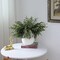 Artificial Christmas Green Plants Branches Faux Greenery Stem (Green) 0.8"D x 8"W x 18"H